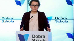 Minister edukacji narodowej Anna Zalewska. Fot. PAP/R. Guz