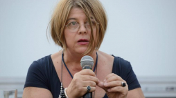 Beata Chmiel z Obywateli Kultury. Fot. PAP/J. Kaczmarczyk