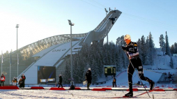 Skocznia Holmenkollen w Oslo. Fot. PAP/EPA