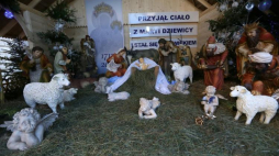 Bożonarodzeniowa szopka jasnogórska. Boże Narodzenie, 2016 r. Fot. PAP/W. Deska