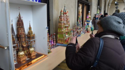 74. Konkurs Szopek Krakowskich. 01.12.2016. Fot. PAP/J. Bednarczyk 