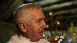 O. Bronisław Kraszewski. 2014 r. Fot. PAP/W. Deska