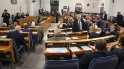 Posiedzenie Senatu. Fot. PAP/T. Gzell 