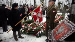 Uroczystości z okazji 75. rocznicy śmierci Marszałka Polski Edwarda Śmigłego-Rydza na Starych Powązkach w Warszawie. Fot. PAP/T. Gzell 