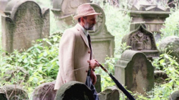 Cmentarz żydowski w Tarnowie. 1998 r. Fot. PAP/J. Bednarczyk