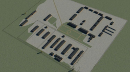 Model koncepcyjny obozu pracy Treblinka I. Oprac. T. Idzikowski