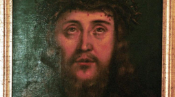 Portret św. Brata Alberta w Muzeum Archidiecezjalnym w Krakowie. PAP/Jacek Bednarczyk
