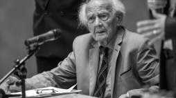 Zygmunt Bauman. 2013 r. Fot. PAP/M. Kulczyński 