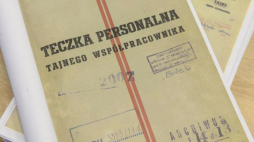 Teczka TW "Bolka". Fot. PAP/J. Turczyk