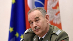 Szef Sztabu Generalnego gen. Mieczysław Gocuł. Fot. PAP/R. Pietruszka 