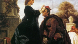 Fragment dyptyku Artura Grottgera „Rok 1863 – Pożegnanie i Powitanie”. Źródło: Wikimedia Commons