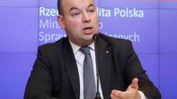 Wiceszef MSZ Jan Dziedziczak. Fot. PAP/P. Supernak