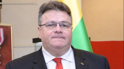 Minister spraw zagranicznych Litwy Linas Linkeviczius. Fot. PAP/J. Turczyk