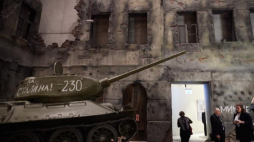 Fragment wystawy głównej Muzeum II Wojny Światowej w Gdańsku. Fot. PAP/A. Warżawa