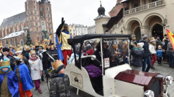 Orszak Trzech Króli w Krakowie. Fot. PAP/J. Bednarczyk