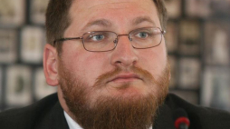 Dyrektor Muzeum Auschwitz-Birkenau Piotr M. Cywiński. Fot. PAP/J. Bednarczyk