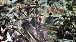 Fragment ekspozycji w Centrum Dialogu Przełomy w Szczecinie. Fot. PAP/M. Bielecki 