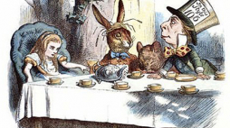 Ilustracja Johna Tenniela do "Alicji w Krainie Czarów". Źródło: Wikimedia Commons