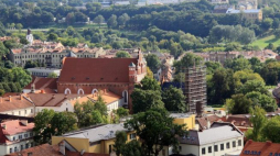 Panorama Wilna z Góry Zamkowej. 2009 r. Fot. PAP/J. Undro 