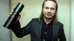 Paweł Dyllus nagrodzony za zdjęcia do filmu "Jestem mordercą". Fot. PAP/T. Gzell