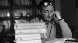 Marek Edelman. 1980 r. Fot. PAP/M. Billewicz