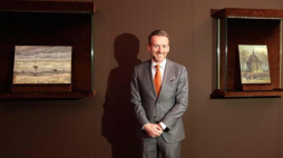 Odnalezione obrazy van Gogha w muzeum malarza w Amsterdamie. Fot. PAP/EPA 