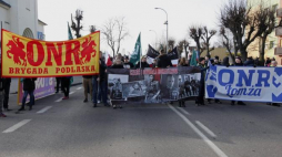 I Hajnowski Marsz Pamięci Żołnierzy Wyklętych. 2016 r. Fot. PAP/A. Reszko 