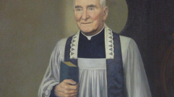 Portret ks. Kazimierza Hamerszmita. Fot. PAP/A. Reszko