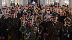 Konferencja "Podziemna armia powraca - młodzież wobec Żołnierzy Wyklętych" w Sali Kolumnowej w Sejmie. Fot. PAP/J. Kamiński