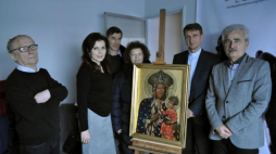 Obraz Matki Boskiej Kazimierzowskiej z kościoła w Rajczy. Fot. ks. Szymon Tracz
