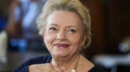 Anna Seniuk, laureatka nagrody honorowej Ogólnopolskiego Festiwalu Sztuki Filmowej Prowincjonalia 2017. Fot. PAP/R. Guz