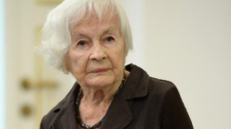 Danuta Szaflarska. 2015 r. Fot. PAP/J. Turczyk