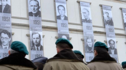 Odsłonięcie wystawy poświęconej Żołnierzom Wyklętym "Żołnierze Wyklęci. Niezłomni bohaterowie". Fot. PAP/J. Turczyk