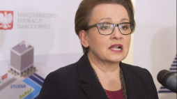 Minister edukacji narodowej Anna Zalewska. Fot. PAP/G. Michałowski