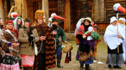 Zapusty w skansenie. Fot. Podlaskie Muzeum Kultury Ludowej