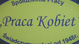 "Praca kobiet" - jedyna taka spółdzielnia pracy w Warszawie. Źródło: Serwis wideo PAP
