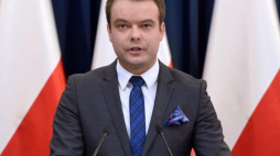 Rzecznik rządu Rafał Bochenek. Fot. PAP/R. Pietruszka 