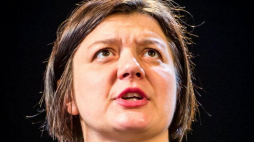 Justyna Celeda, reżyserka inscenizacji "Arcydzieła na śmietniku". Fot. PAP/T. Żmijewski