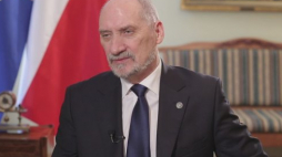 Szef MON Antoni Macierewicz. Źródło: serwis wideo PAP