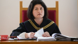 Sędzia Ewa Patyra-Ważny na sali rozpraw. Fot. PAP/J. Kamiński