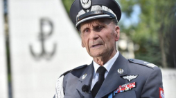  Żołnierz AK, uczestnik powstania warszawskiego, Zbigniew Ścibor-Rylski. Fot. PAP/J. Turczyk