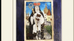 "Święci na szkle". Źródło: Muzeum Etnograficzne w Zielonej Górze