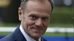 Przewodniczący Rady Europejskiej Donald Tusk. Fot. PAP/EPA