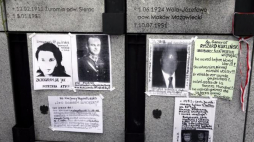Uroczystości Narodowego Dnia Pamięci Żołnierzy Wyklętych zorganizowane przez MON przed Panteonem Chwały na "Łączce" na Cmentarzu Wojskowym na warszawskich Powązkach. Fot. PAP/T. Gzell