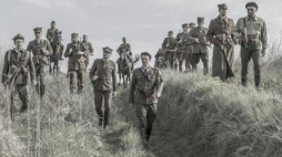 Zdjęcia z planu filmu „Wyklęty”. Fot. Wojciech Marczak. Źródło: Marcin Kwaśny