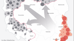 Akcja "Wisła". Źródło: Infografika PAP