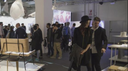 Sukces wystawy polskich szkół designu na Salone del Mobile 2017 w Mediolanie. Źródło: Serwis wideo PAP
