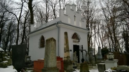 Cmentarz w Drohobyczu. Kaplica Nahlików. Fot. Dorota Janiszewska-Jakubiak