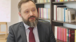 Dyrektor Biblioteki Narodowej Tomasz Makowski.. Źródło: serwis wideo PAP