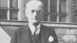 Bronisław Malinowski. Chicago, 1939. Fot. PAP/CAF/Reprodukcja